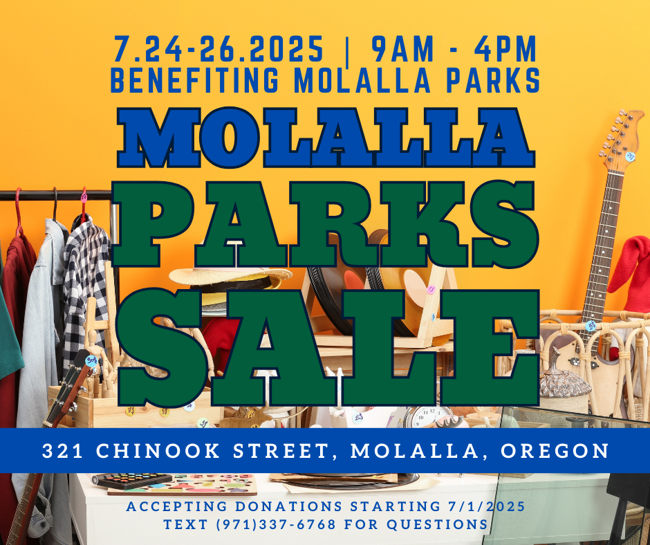 Molalla Parks Fundraiser - Grarage Sale.png