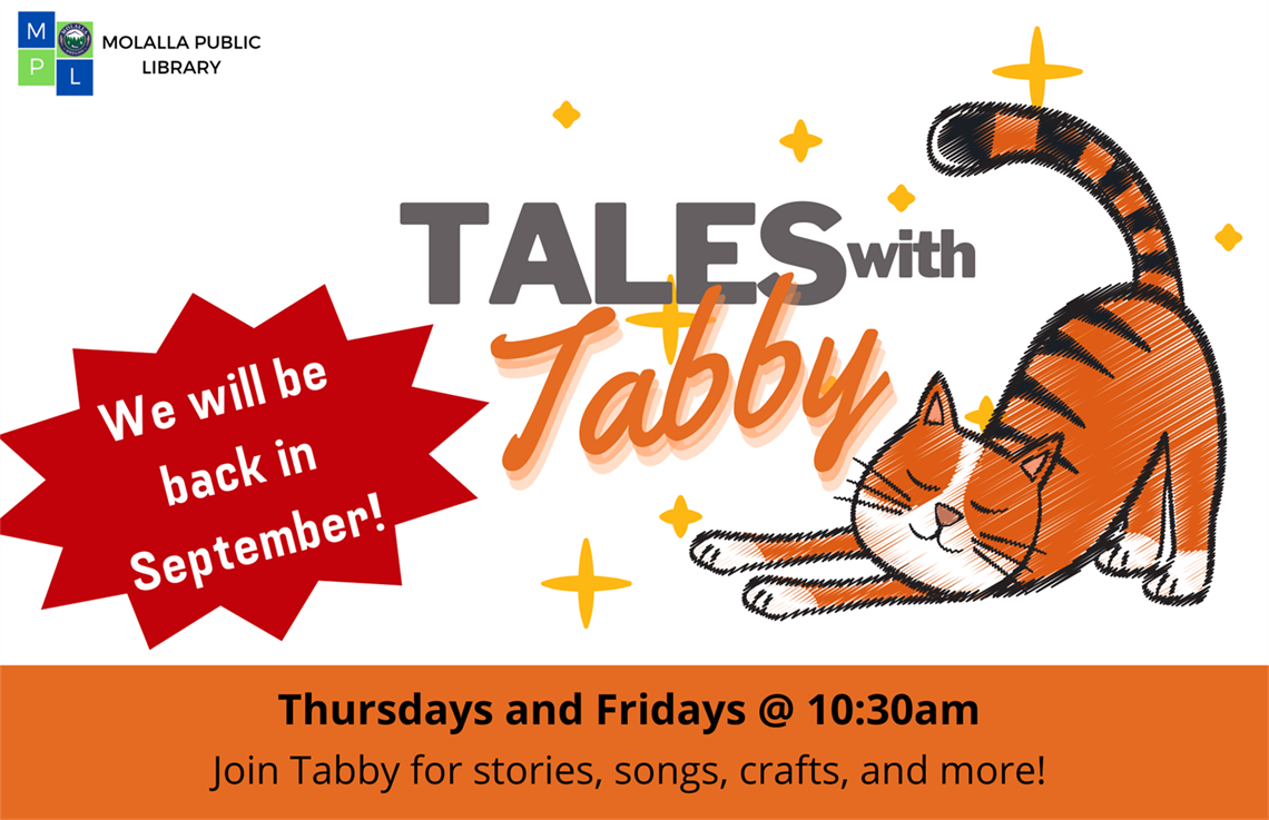 Tales with Tabby Hiatus Poster 