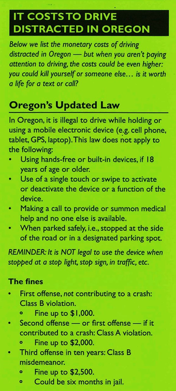 Distracted Driving