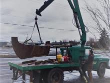 Moving the boat