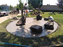 Grizzly & Coyote Installation