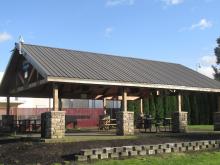 Gazebo at Fox Park in Molalla, OR