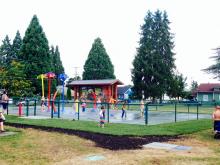 Splash Pad at Fox Park in Molalla, OR