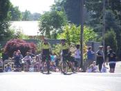 Bike patrol at the Molalla Buckeroo 