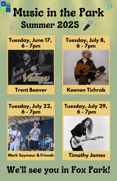 Music in the Park Poster