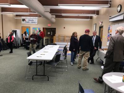 Photo from the October 2nd ODOT Open House