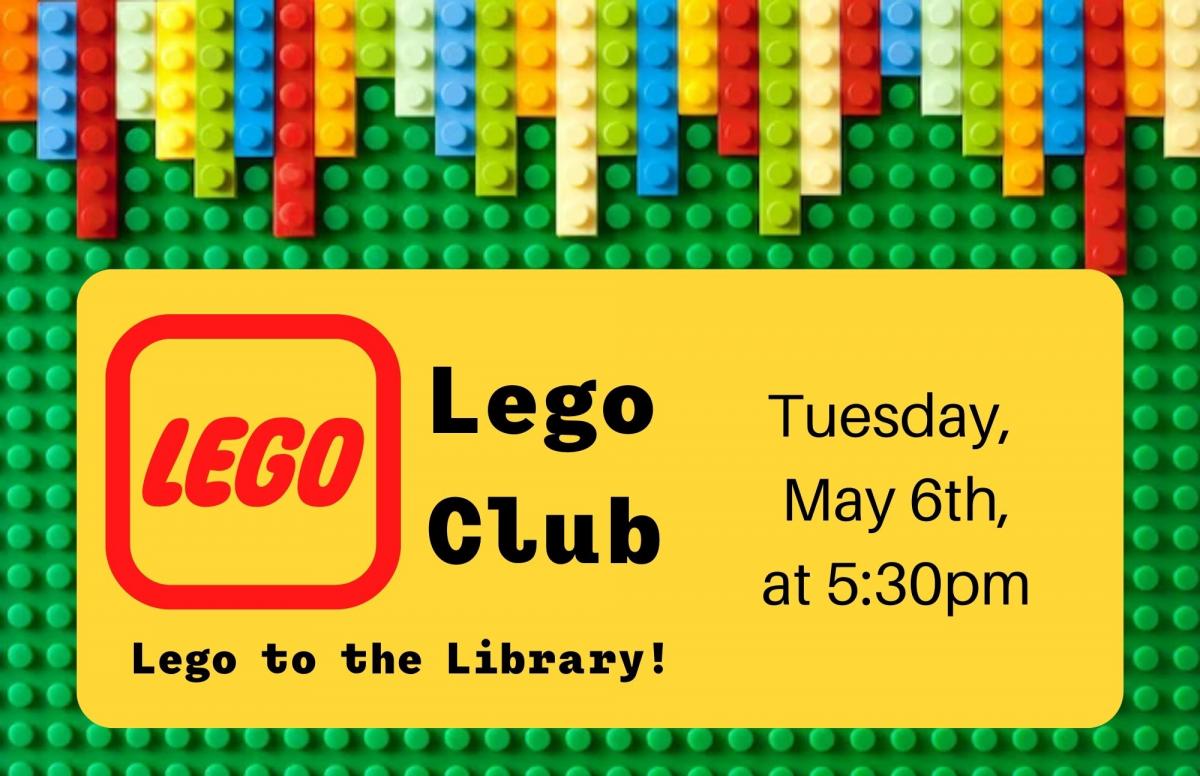 May Lego Club Poster