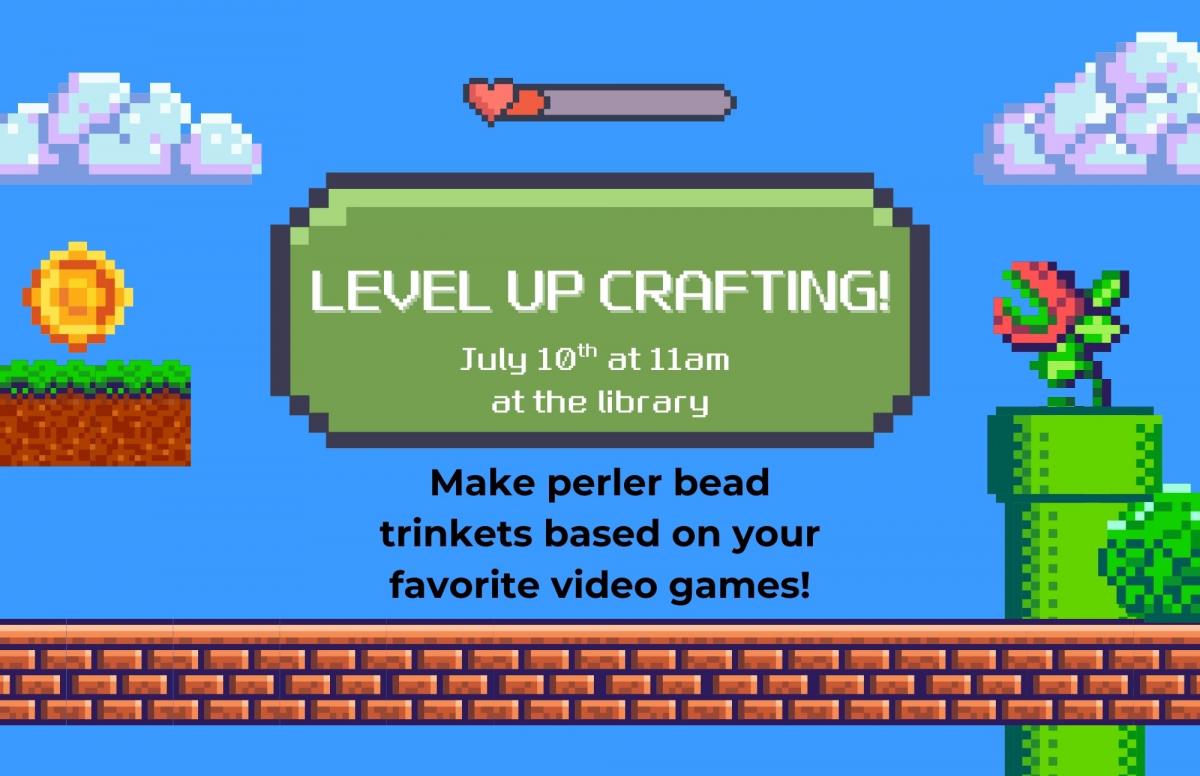 Level Up Crafting Poster