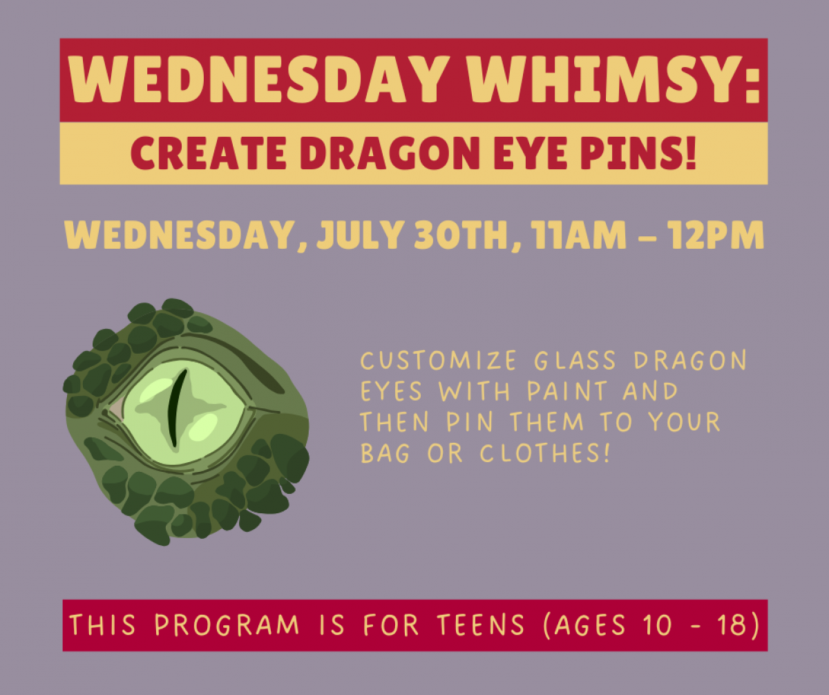 Dragon Eye Pin Poster