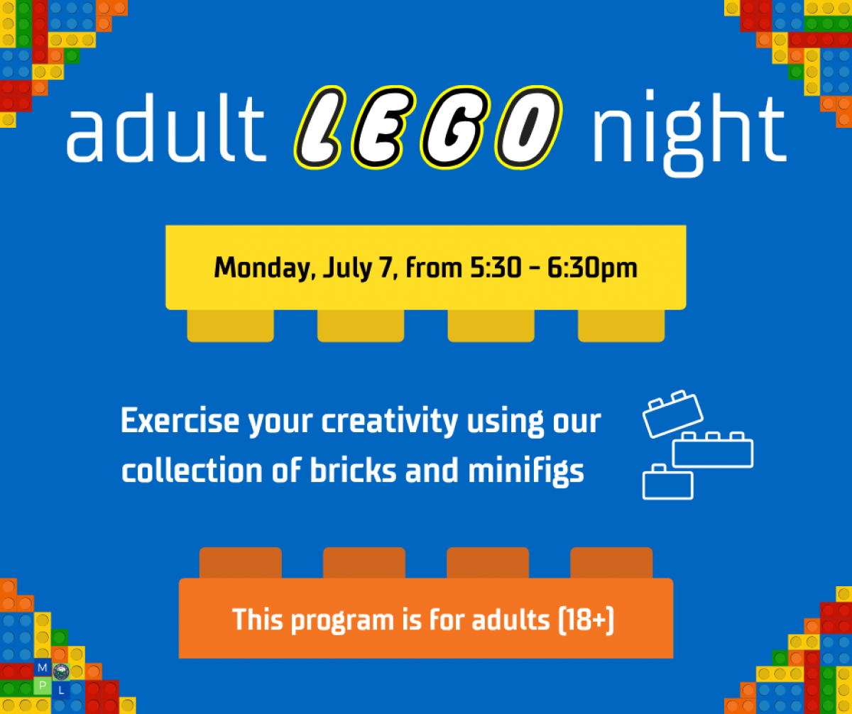 ADult Lego Night Poster