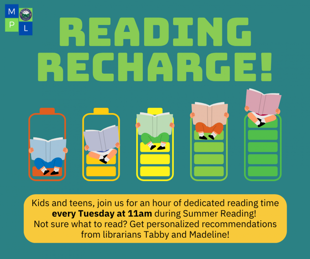 Reading Recharge Poster