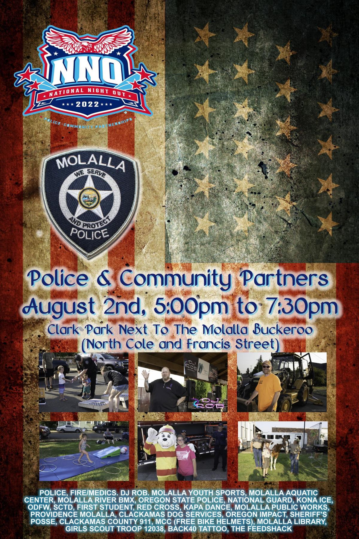 National Night Out Event Flyer